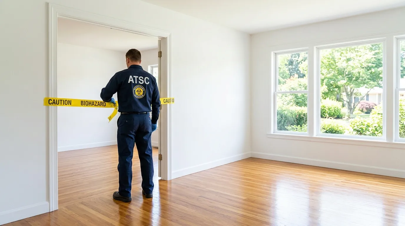 Certified biohazard cleanup crew performing Crime Scene Cleanup in Century City